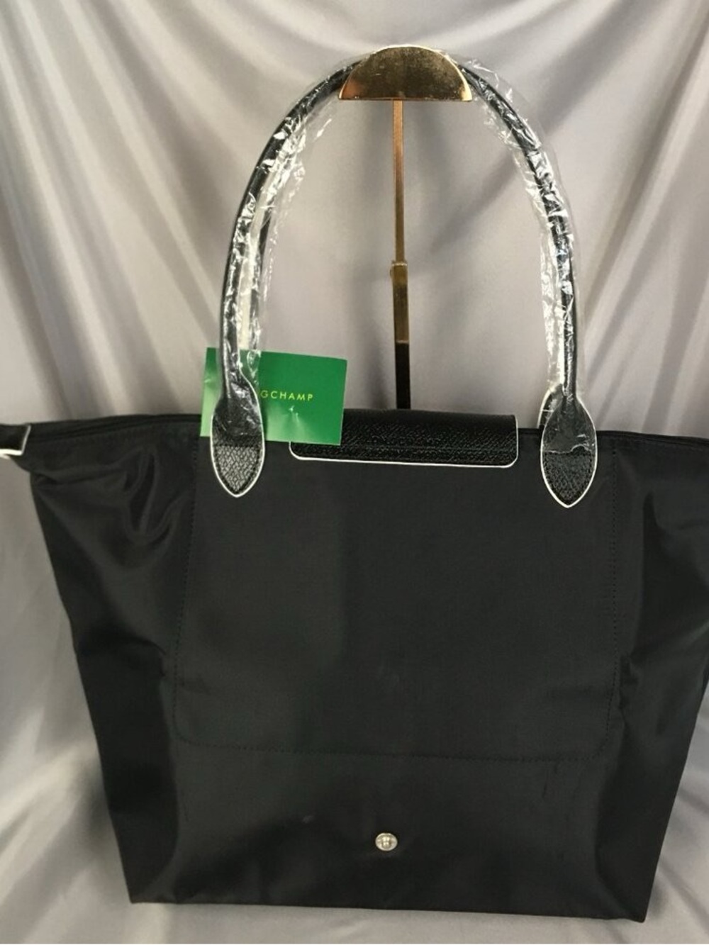 Longchamp Le Pliage Original Black L Tote Bag - Picture 2 of 8